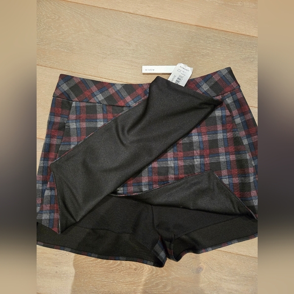 Y2K style Aqua skirt with shorts - size L skort - brand new never worn - Picture 3 of 8